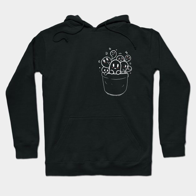 Pocket Ghosts Hoodie by TechraPockets